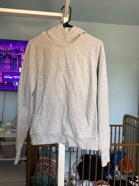 lululemon athletica Light Gray Women's Pullover Hoodie